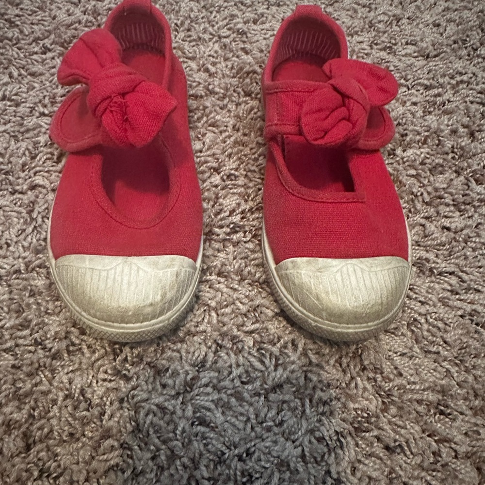 Chus Red Shoes with Bow